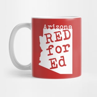 Red for Ed shirt Mug